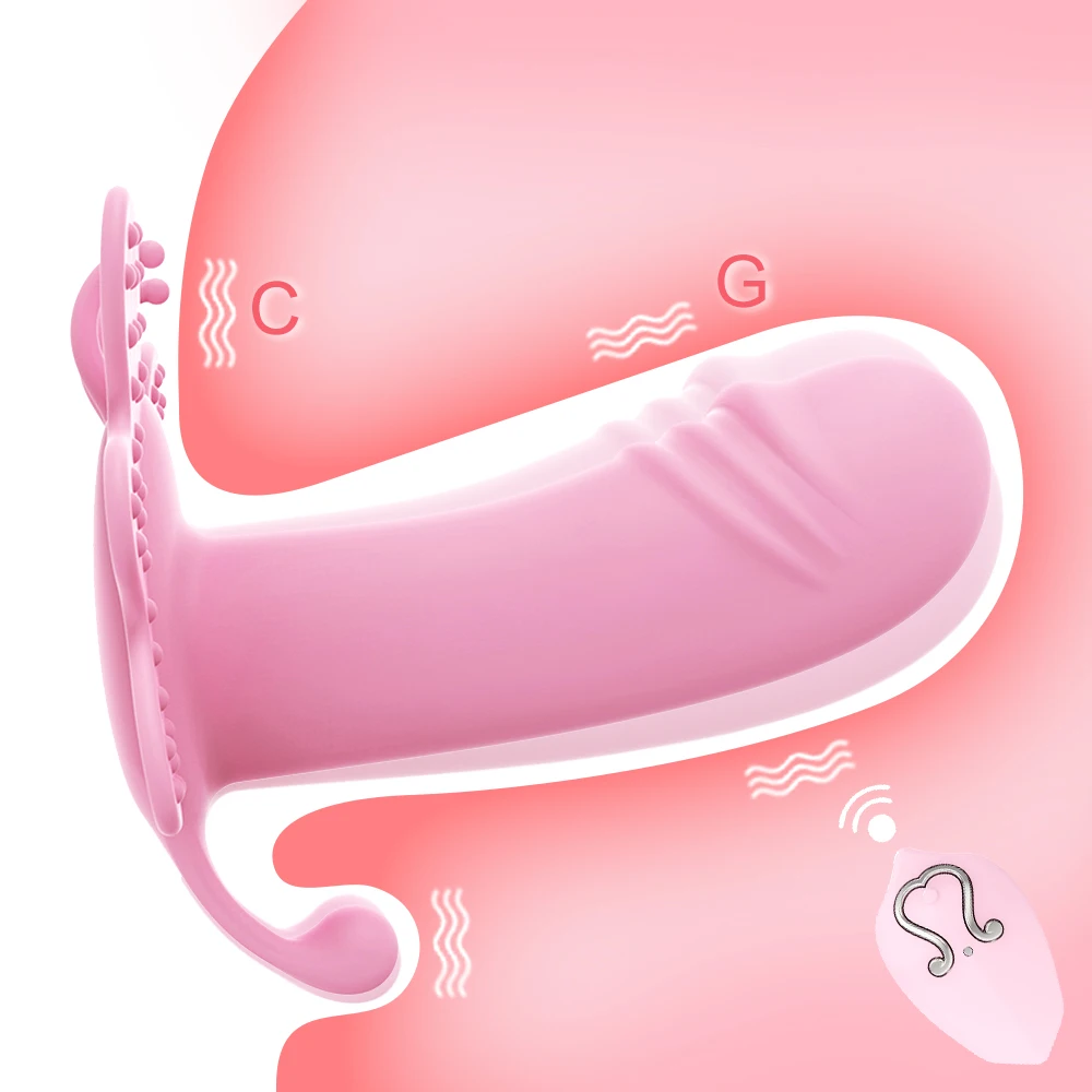 Women's Dildo Butterfly Vibrator Sex Toys for Women Wireless Remote Control Vagina Dildo Female Vibrators for Women Couples