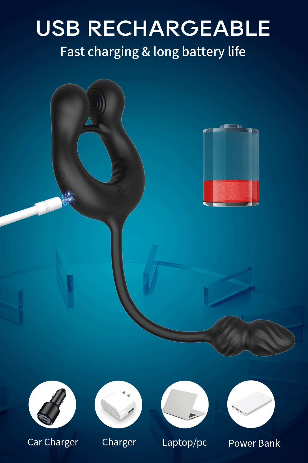 Male Cock Ring Vibrator APP Remote Control Penis Ring Delay Ejaculation Erectile Enlargement Male Masturbator Sex Toy For Couple Male Cock Ring Vibrator APP Remote Control Penis Ring Delay Ejaculation Erectile Enlargement Male Masturbator Sex Toy For Couple