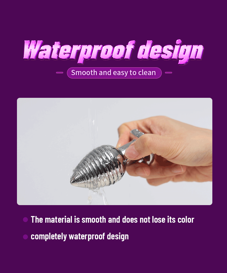 APP Wireless Remote Control Metal Plug Anal Masturbate Dazzle Color Luminous Vibration Spiral Shape Women's Plug Adult Sex Toys APP Wireless Remote Control Metal Plug Anal Masturbate Dazzle Color Luminous Vibration Spiral Shape Women's Plug Adult Sex Toys