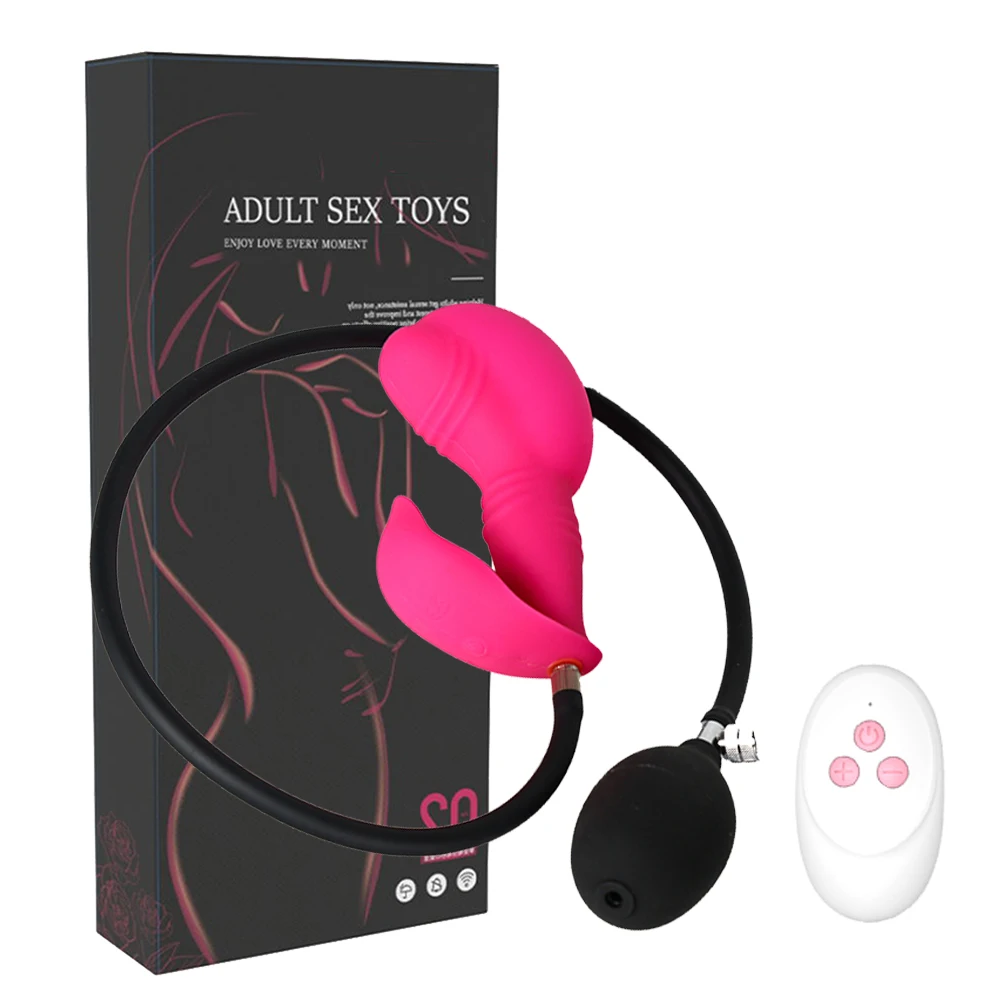 Dildo Vibrator Inflatable Butt Plug Remote Control G Spot Clit Stimulator Massager Automatic Vibrating Adult Sex Toys For Women Dildo Vibrator Inflatable Butt Plug Remote Control G Spot Clit Stimulator Massager Automatic Vibrating Adult Sex Toys For Women