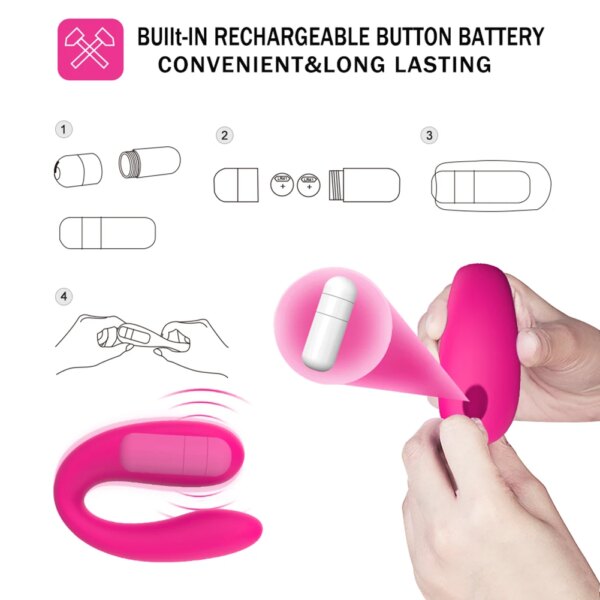 Wireless Vibrator Female Remote Control Egg Clitoris Stimulator G Spot Massager Sex Toys for Women Adults Panties