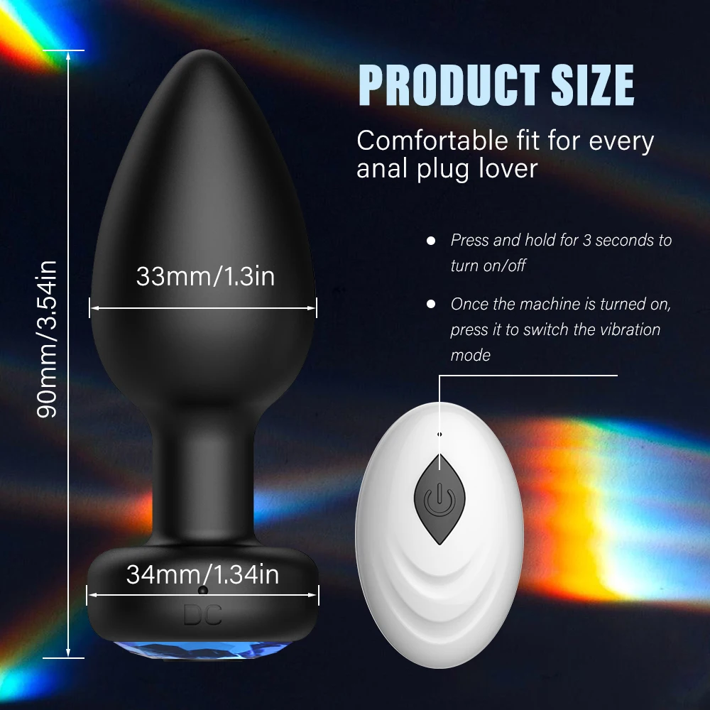 Wireless Remote Control Anal Vibrator Butt Plug Men Prostate Massager Female Masturbator Adult Sex Toys for Women Men Gay Wireless Remote Control Anal Vibrator Butt Plug Men Prostate Massager Female Masturbator Adult Sex Toys for Women Men Gay