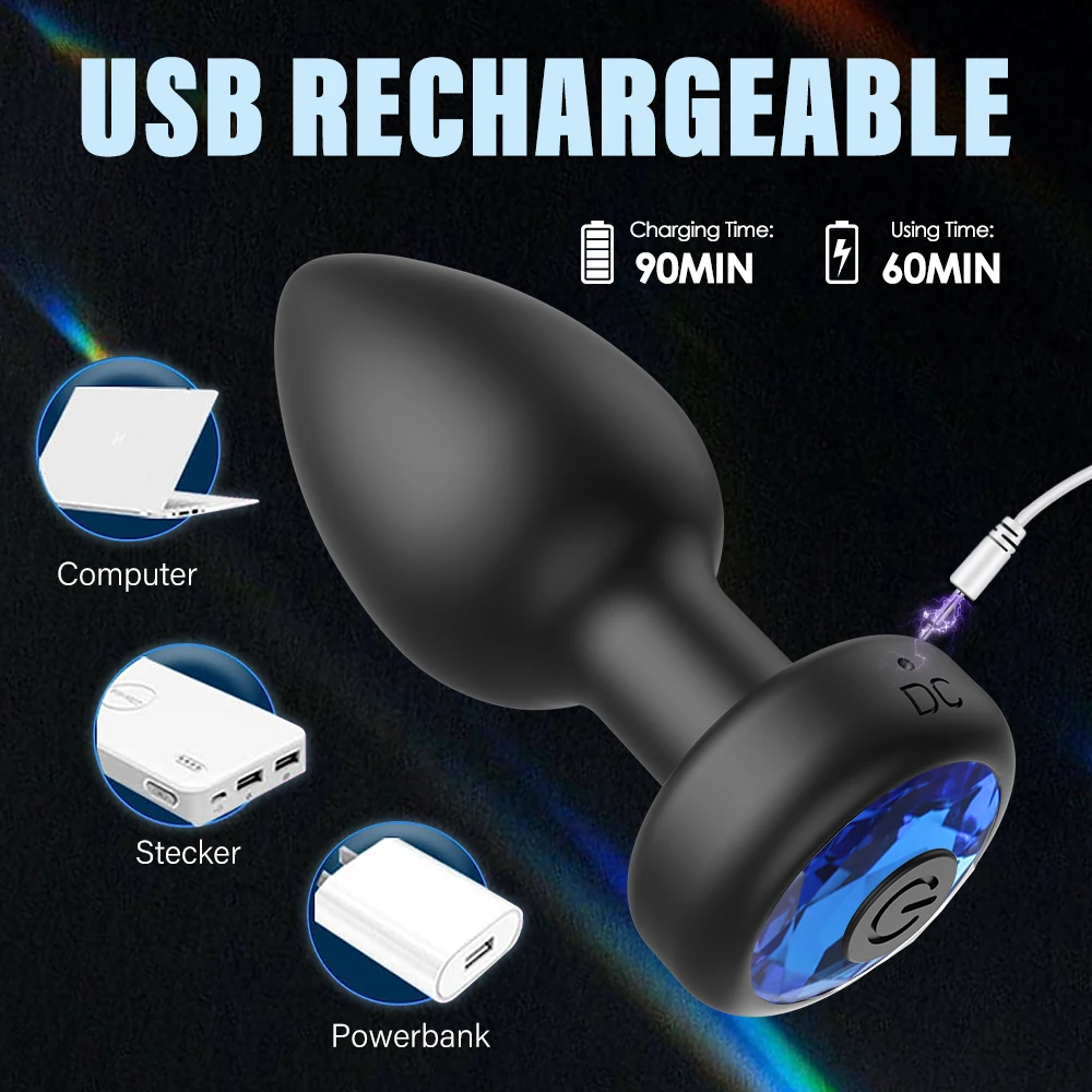 Wireless Remote Control Anal Vibrator Butt Plug Men Prostate Massager Female Masturbator Adult Sex Toys for Women Men Gay Wireless Remote Control Anal Vibrator Butt Plug Men Prostate Massager Female Masturbator Adult Sex Toys for Women Men Gay