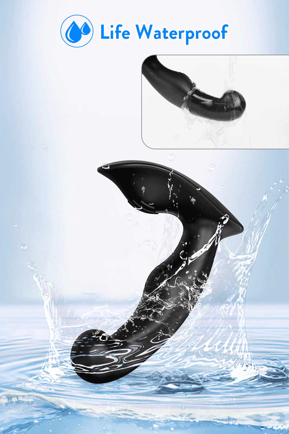 Remote Control Prostate Massager Anal Vibrator Male Sex Toys with Cock Ring Vibrating Butt Plugs Masturbator for Men Gay Glans