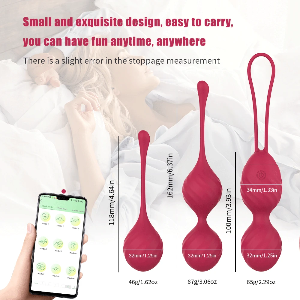 Vibrator Kegel Balls Vaginal Tighten Exercise Ben wa ball G Spot Vibrator Egg Wireless Remote Control Sex Toy for Wome