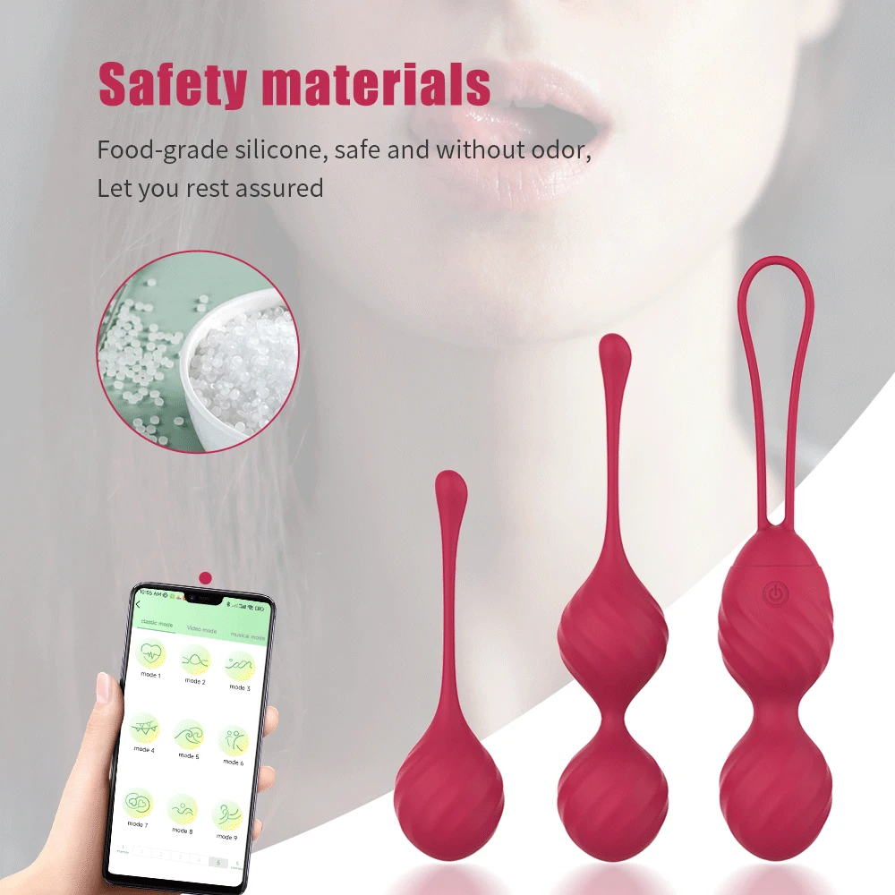 Vibrator Kegel Balls Vaginal Tighten Exercise Ben wa ball G Spot Vibrator Egg Wireless Remote Control Sex Toy for Wome