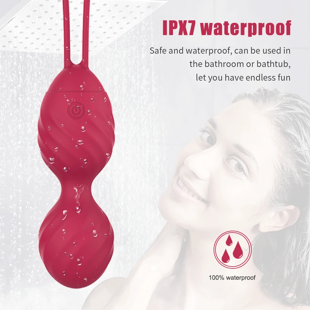 Vibrator Kegel Balls Vaginal Tighten Exercise Ben wa ball G Spot Vibrator Egg Wireless Remote Control Sex Toy for Wome