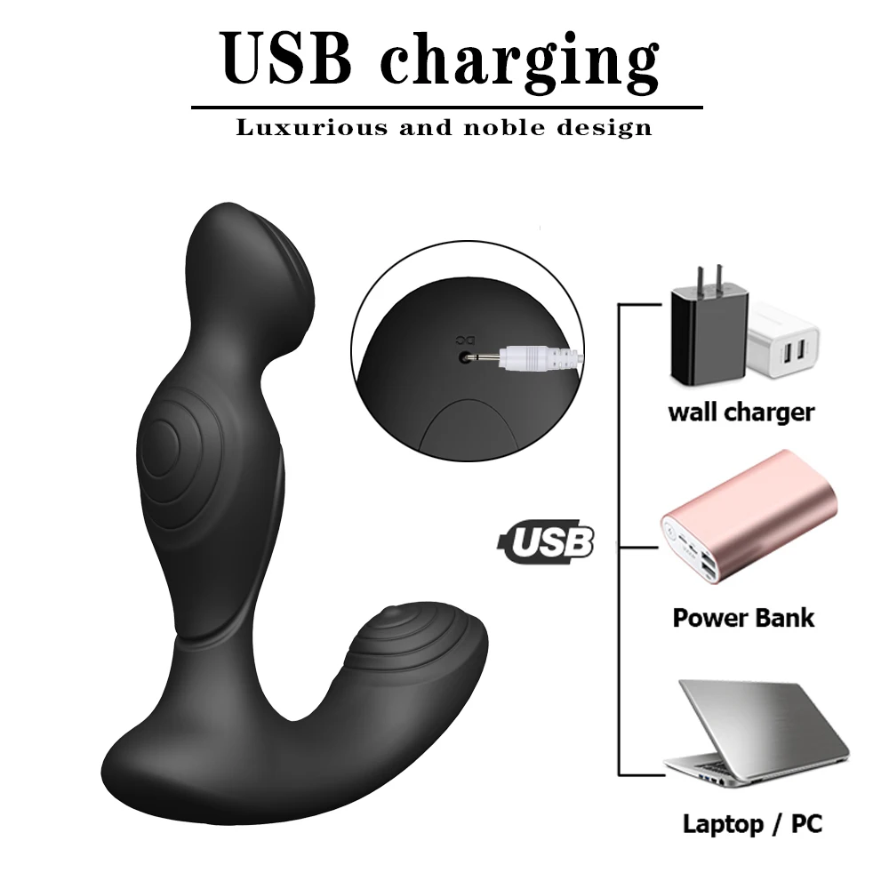 10 Frequency Male Prostate Massager Vibrator Anal Butt Plug Remote Control Vibrators Enhance Sexual Pleasure Sex Toys for Women 10 Frequency Male Prostate Massager Vibrator Anal Butt Plug Remote Control Vibrators Enhance Sexual Pleasure Sex Toys for Women