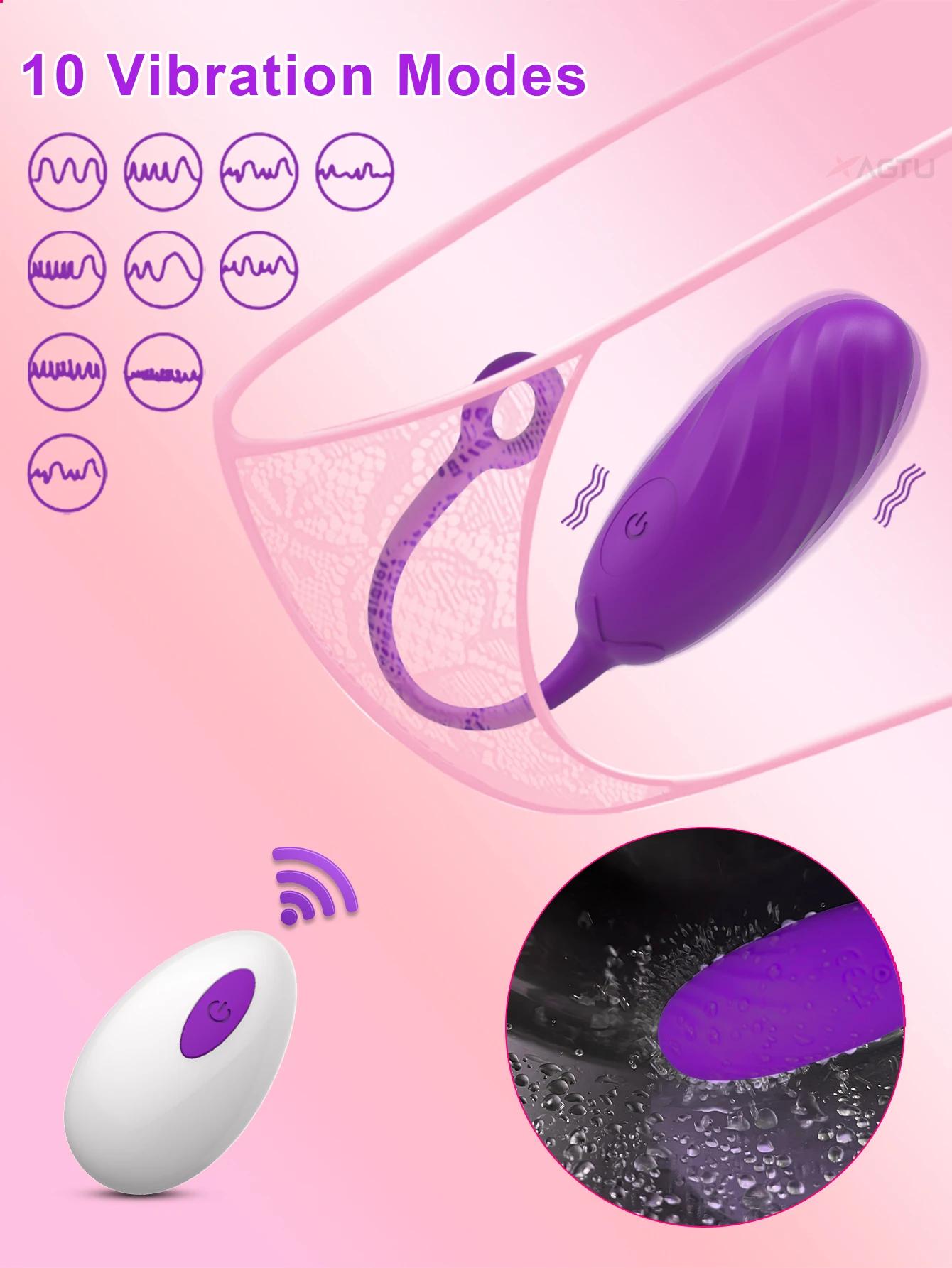 Powerful Remote Controller Egg Vibrator For Women Nipple Clitoral Stimulation Vagina Massage Love egg Vibrating Adult Sex toys