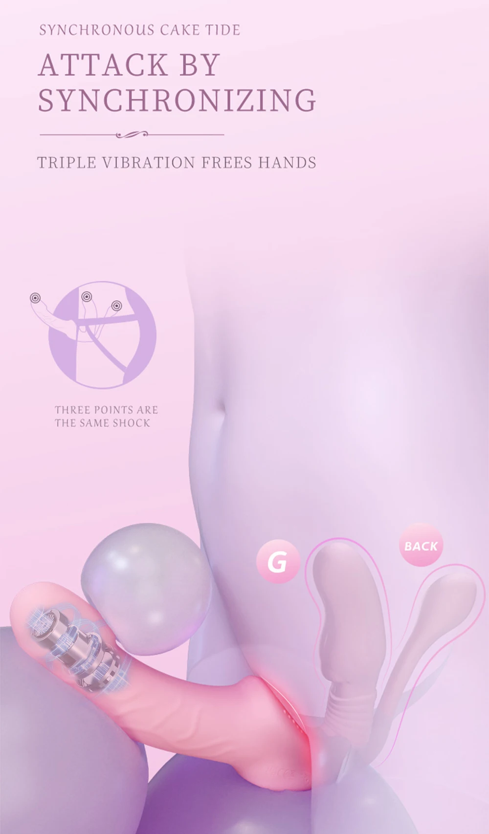 Dildo Vibrator Strapless Strap-on Anal Plug For Couples Lesbian Wireless Remote Control G Spot Double-heads Vibrator Sex Toys