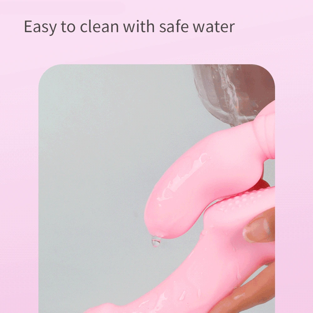 Dildo Vibrator Strapless Strap-on Anal Plug For Couples Lesbian Wireless Remote Control G Spot Double-heads Vibrator Sex Toys