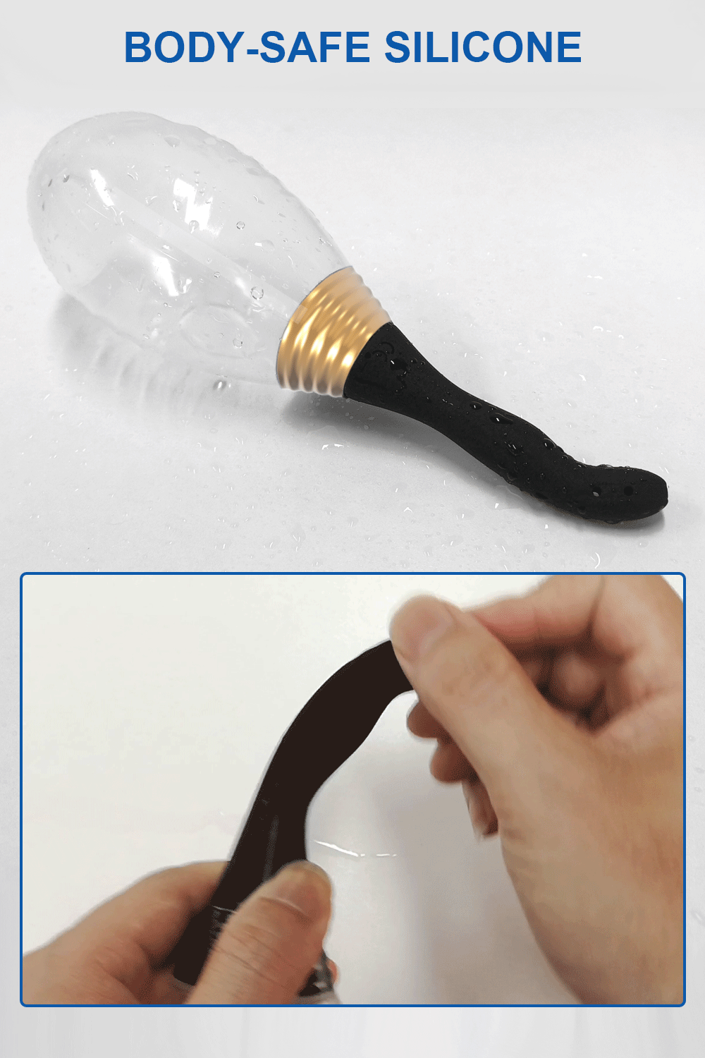 Anal Cleaner Silicone Health Automatic Enema Sex Colon Vaginal Tool Anal Plug Butt Douche Shower Cleaning Enemator for Men Women Anal Cleaner Silicone Health Automatic Enema Sex Colon Vaginal Tool Anal Plug Butt Douche Shower Cleaning Enemator for Men Women