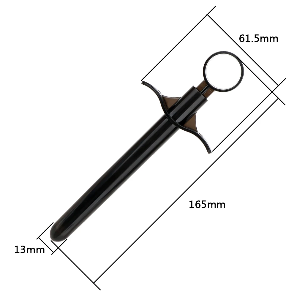 Lubricant Injector Anal Clean Tools Sex Toys For Men Women Anal Plug Oil Launcher 10ML Inject lubricant Anal Vagina Lube Syringe