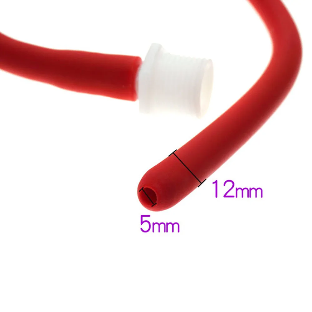 50CM Anal Cleaning Tools Set Enema Nozzle Washing Shower Douche System Safe Vaginal Wash Bidet Hose for Women Men Ass