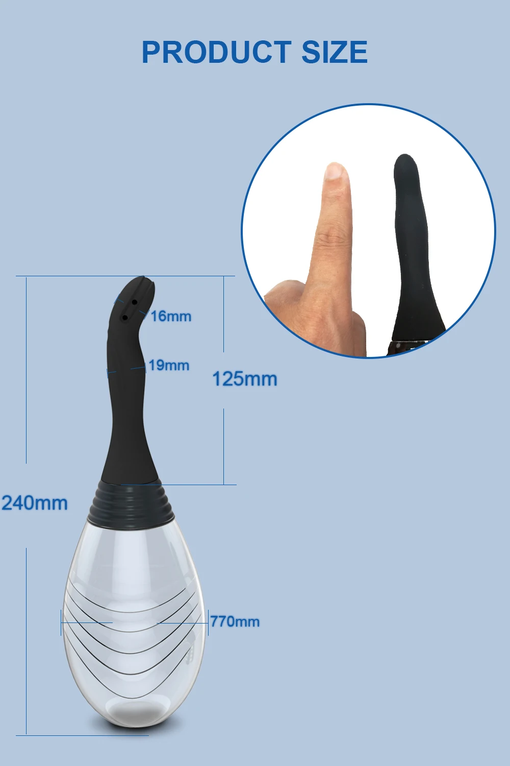 Anal Butt Cleaner Health Enema Rectal Shower Vagina Enemator Medical Rubber Health Hygiene Tool Adult Sex Toys for Men Women Anal Butt Cleaner Health Enema Rectal Shower Vagina Enemator Medical Rubber Health Hygiene Tool Adult Sex Toys for Men Women