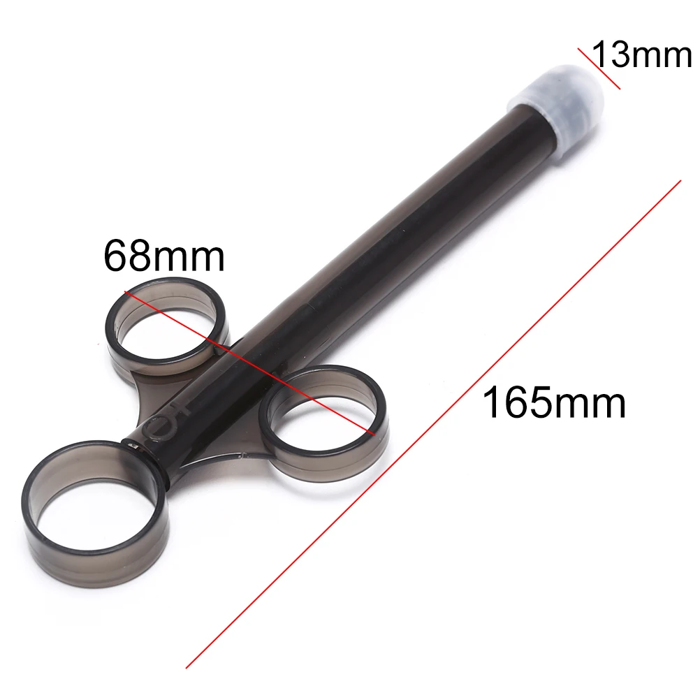Oil Injector Anal Vagina Shooter Lube Launcher Lubricant Applicator Sex Toys For Men Woman Gay Anal Clean tools High Quality