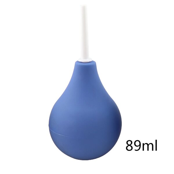 89ML Bulb Shape Rubber Vagina Cleaner Enema Clean Container Anal Cleaner Douche Enema Bulb For Women Men Health Hygiene Tool