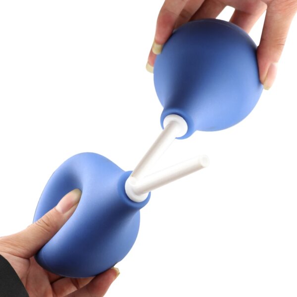 89ML Bulb Shape Rubber Vagina Cleaner Enema Clean Container Anal Cleaner Douche Enema Bulb For Women Men Health Hygiene Tool