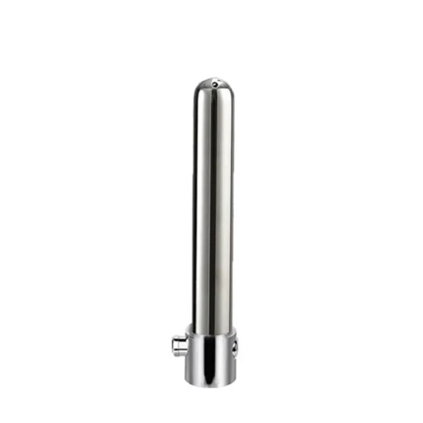 1Pc Stainless Steel Enema Cleaning Vaginal Wash Anal Douche With Switch Valve Nozzle Anal Douche Hygiene Tool Woman/Man Shower