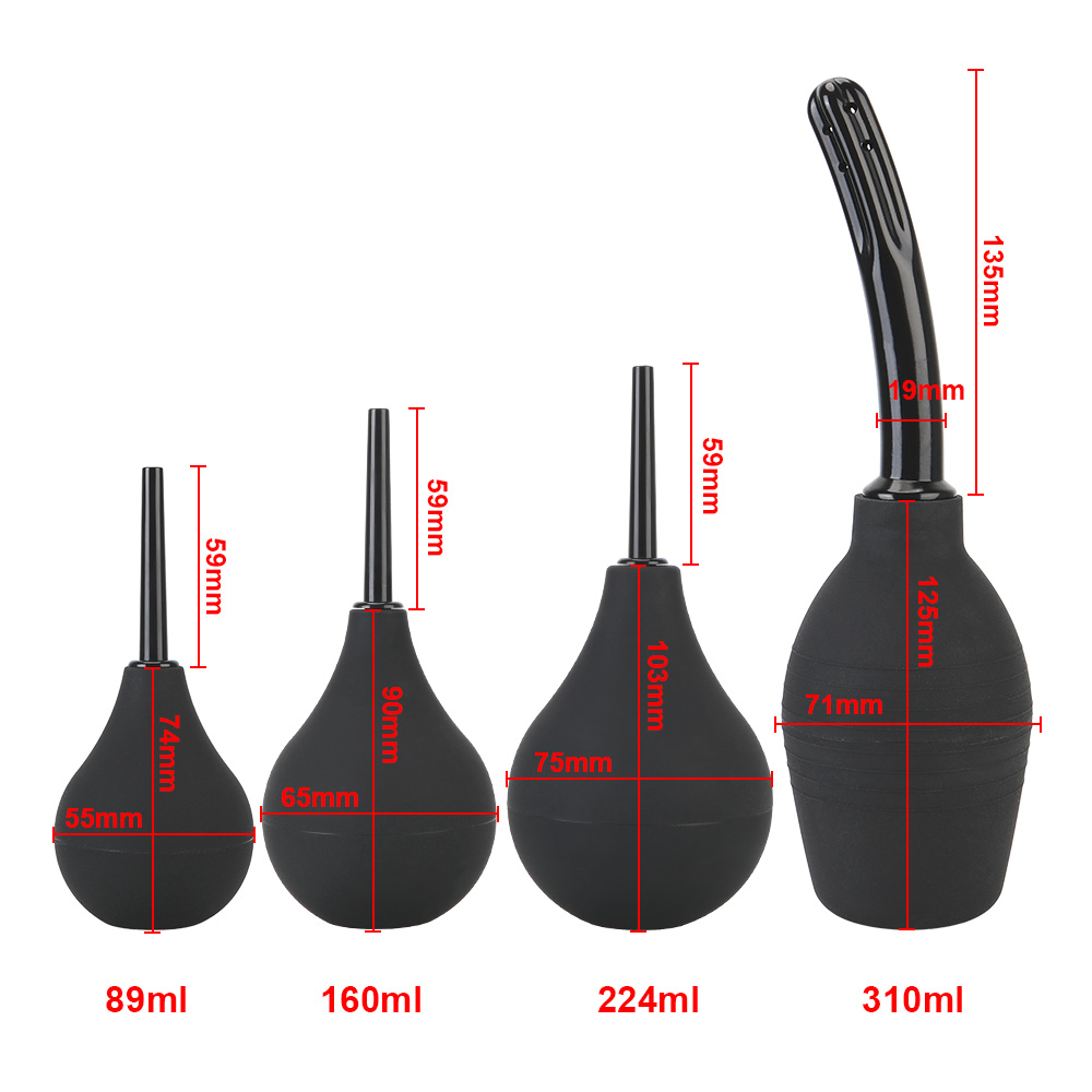 Health Hygiene Tool for Men Women Anal Cleaner Enema Cleaning Container Vagina Cleaner Douche Anal Shower Enema Bulb