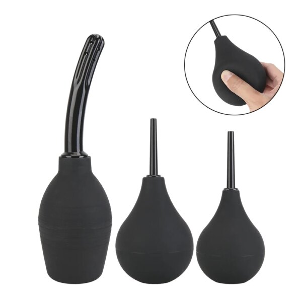 Health Hygiene Tool for Men Women Anal Cleaner Enema Cleaning Container Vagina Cleaner Douche Anal Shower Enema Bulb