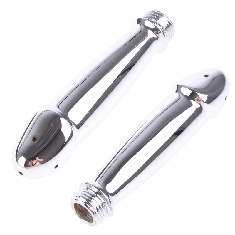 Stainless Steel Enema Anal Douche Shower Head Vaginal Cleaning Tool for Men and Women Portable Private Hygiene Shower