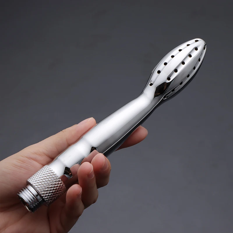 Douche Nozzle Vaginal Wash Shower Head 48-Hole Anal Enema Cleaning Shower Colonic Anus Sex Tools for Men Woman Anus Sex Tools 18