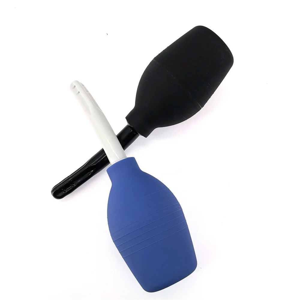 1Pc Enema Cleaning Container Vagina & Anal Cleaner Douche Bulb Design Medical Rubber Health Hygiene Tool Sex Toys For Woman/Man