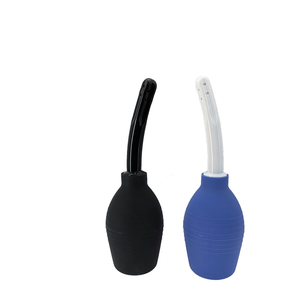 1Pc Enema Cleaning Container Vagina & Anal Cleaner Douche Bulb Design Medical Rubber Health Hygiene Tool Sex Toys For Woman/Man