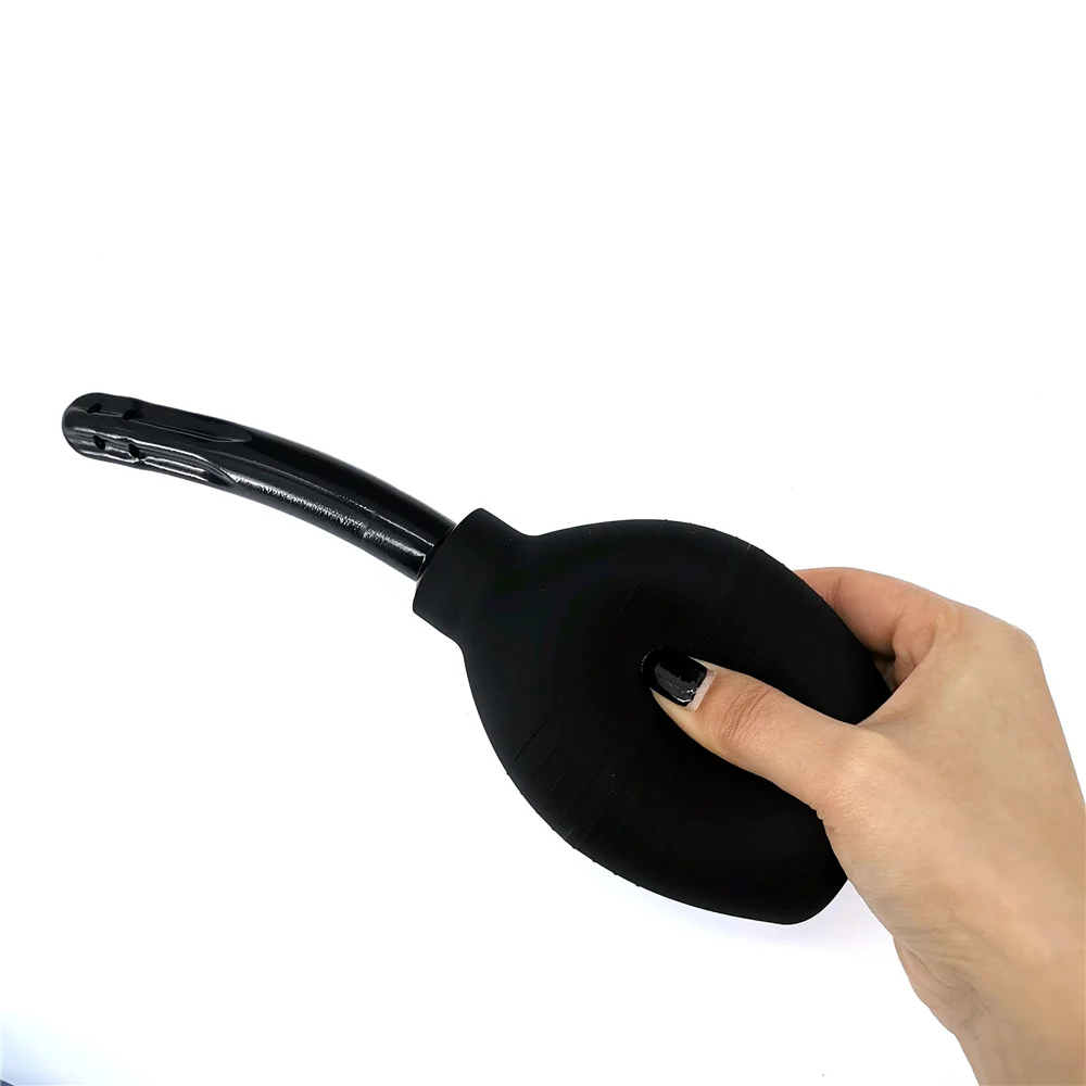 1Pc Enema Cleaning Container Vagina & Anal Cleaner Douche Bulb Design Medical Rubber Health Hygiene Tool Sex Toys For Woman/Man