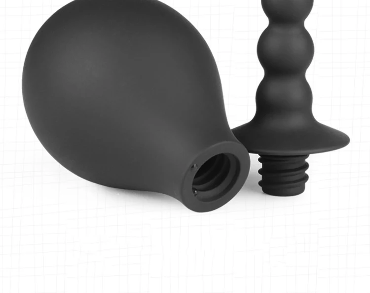 Anal Douche Cleaning Enema Silicone Butt Plug For Woman Anus Sex​ Tool for women Men BDSM Gay Anal Shower Erotic Adult Sex Toys