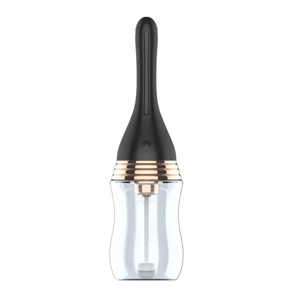 Anal Cleaner Silicone Health Automatic Enema Colon Vaginal Cleaner Tool Anal Douche Shower Cleaning Enemator For Men And Women