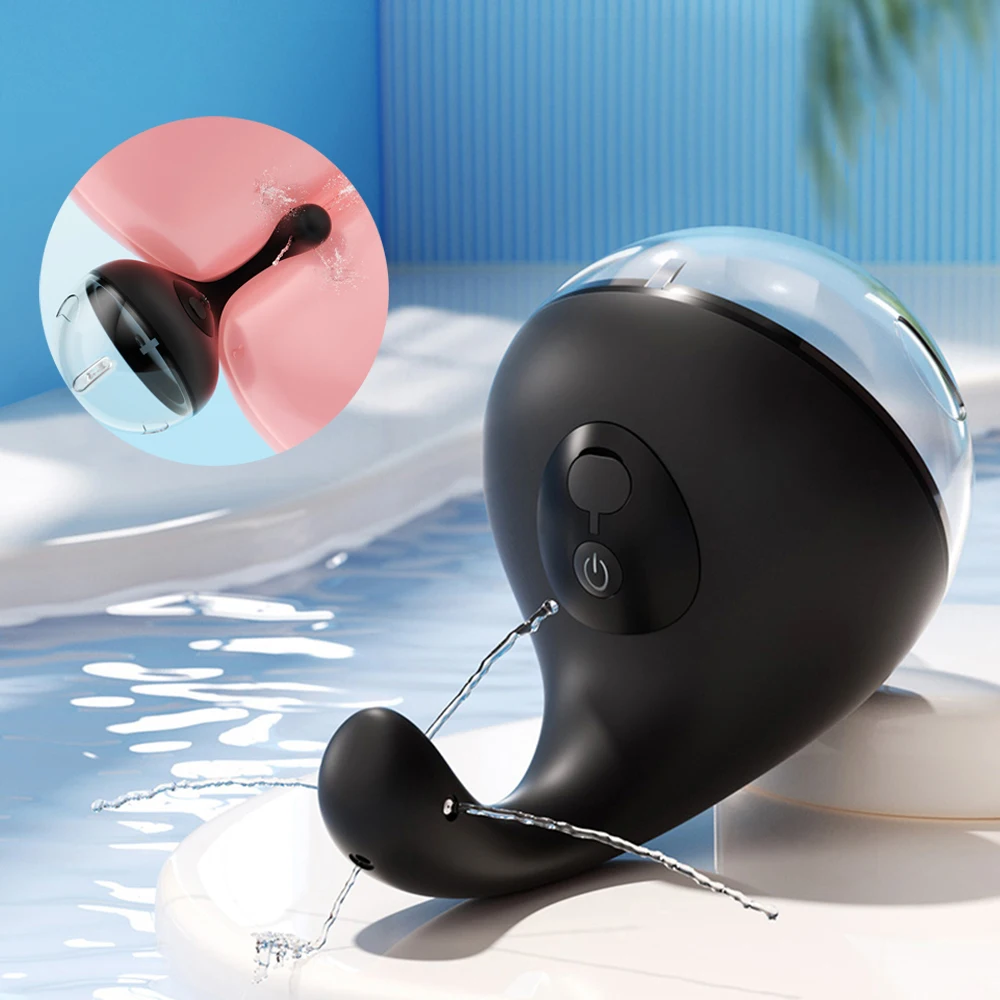 200ml Anal Cleaner Silicone Health Automatic Enema Colon Vaginal Cleaner Tool Anal Douche Shower Cleaning Enemator For Men Women