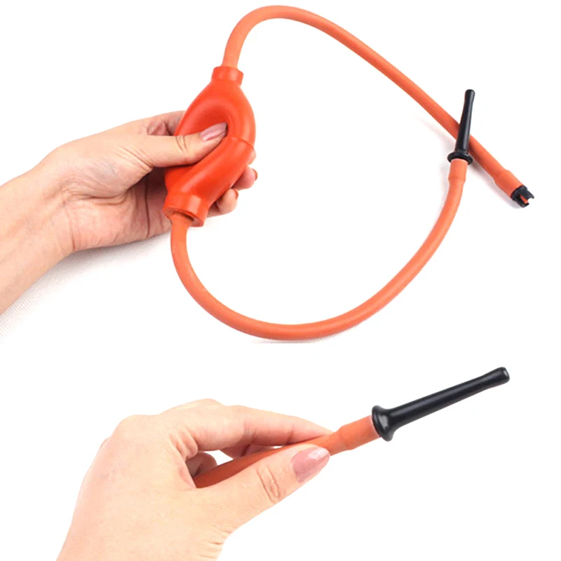 Bowel Douching Tool Douche Clean And Healthy Wash Flusher Enemator Cleaner System Men Women Made Of Soft  Silicone Anal Shower