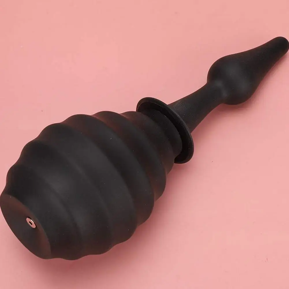 Anal Cleaner Enema Cleaning Container Vagina Cleaner Douche Health Tool Men Enema Care Women Bulb Hygiene O5K6