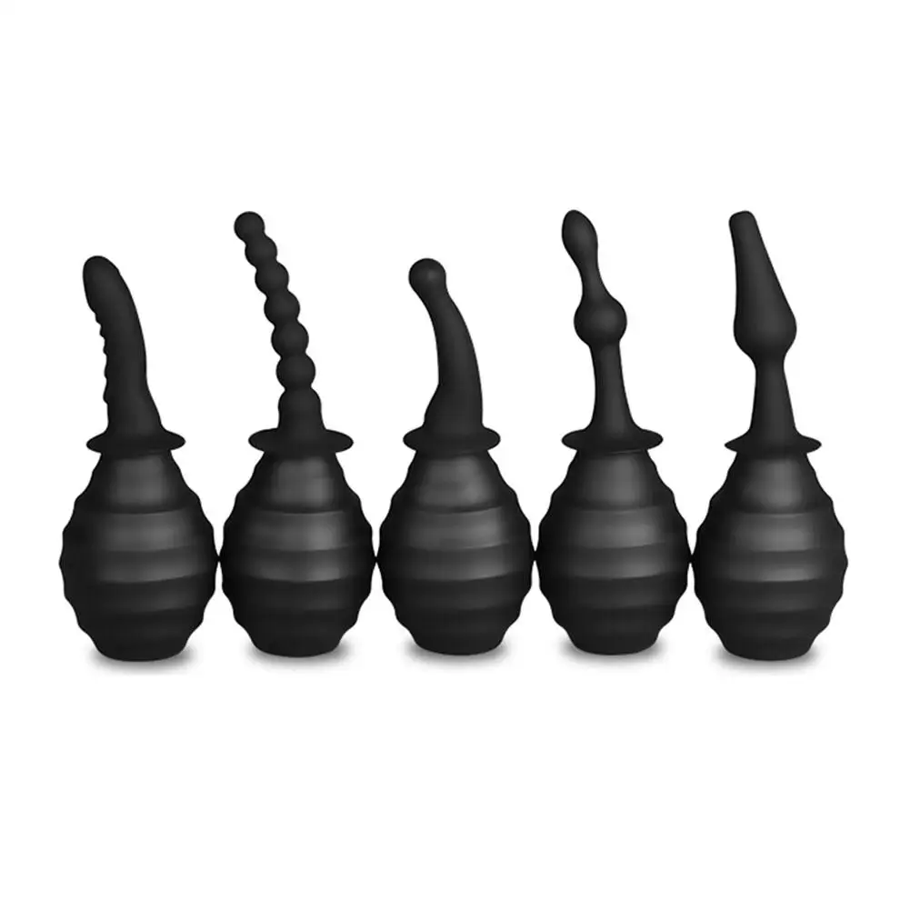 Anal Cleaner Enema Cleaning Container Vagina Cleaner Douche Health Tool Men Enema Care Women Bulb Hygiene O5K6