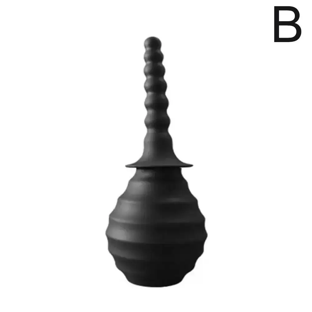 Anal Cleaner Enema Cleaning Container Vagina Cleaner Douche Health Tool Men Enema Care Women Bulb Hygiene O5K6