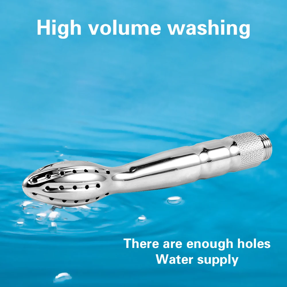 Douche Nozzle Vaginal Wash Shower Head 48-Hole Anal Enema Cleaning Shower Colonic Anus Sex Tools for Men Woman Anus Sex Tools Douche Nozzle Vaginal Wash Shower Head 48-Hole Anal Enema Cleaning Shower Colonic Anus Sex Tools for Men Woman Anus Sex Tools
