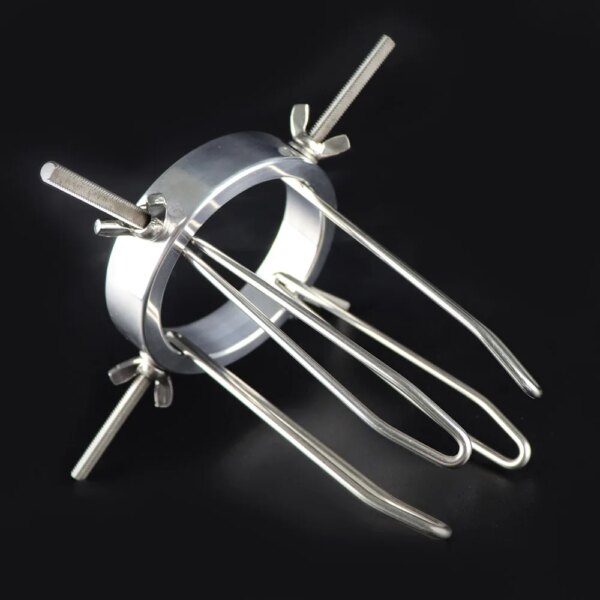 Metal Anal Dilator Butt Plug Vagina Speculum Unisex Sex Stopper BDSM Enema Adult Erotic Toys for Men Women Couples Anus Trainer