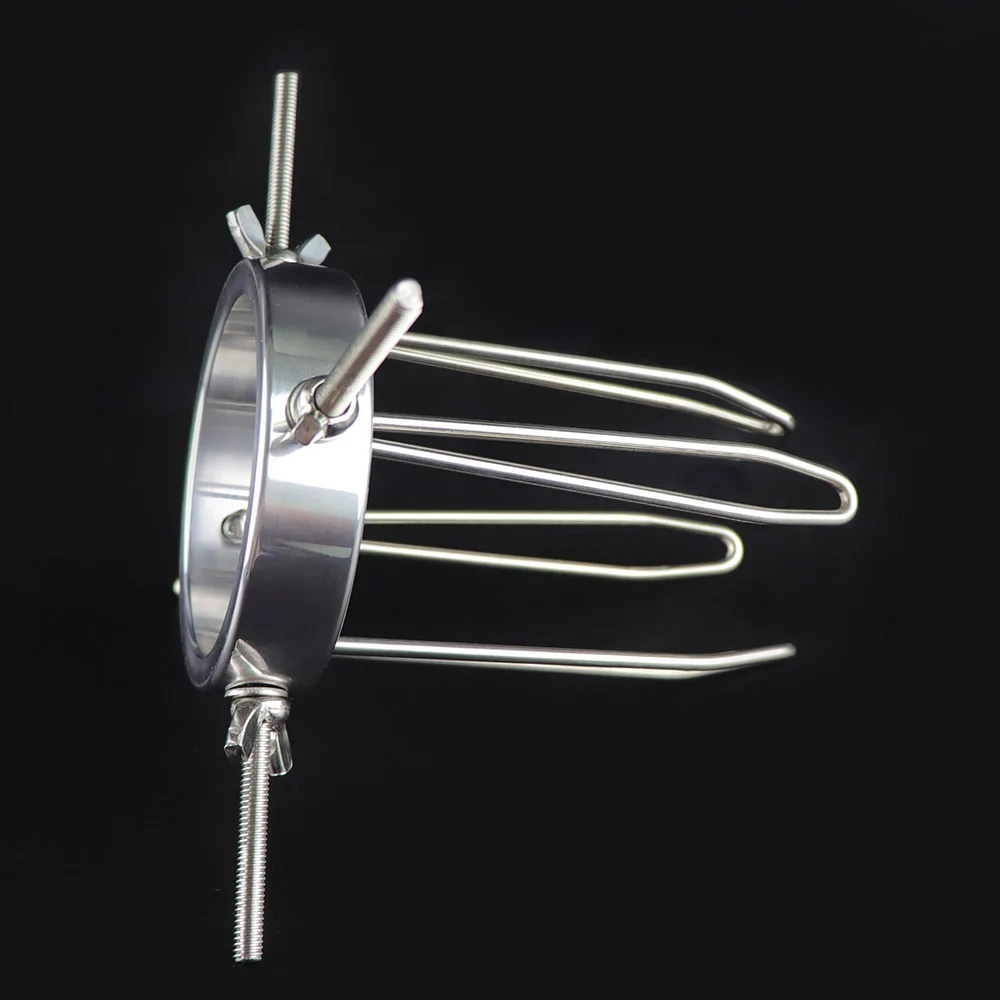 Metal Anal Dilator Butt Plug Vagina Speculum Unisex Sex Stopper BDSM Enema Adult Erotic Toys for Men Women Couples Anus Trainer