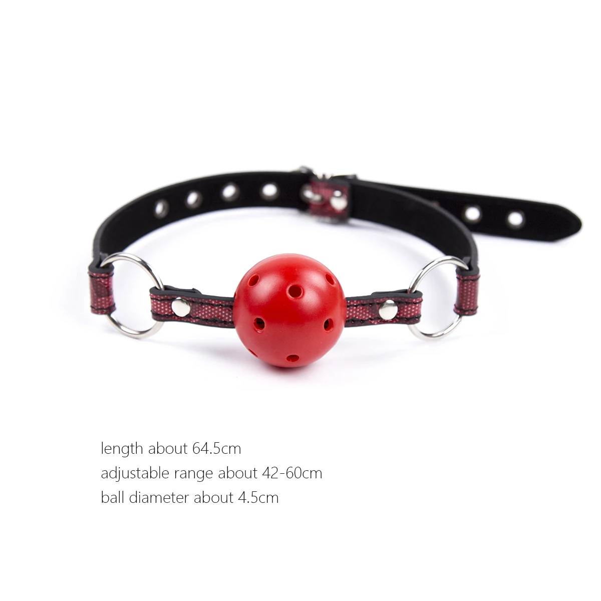Thierry Crimson/Black Tied Ultimate Bondage Kit,Blindfold, Ball Gag, Collar, Wrist and Ankle Cuffs, Paddle Spanking Sex Toys Thierry Crimson/Black Tied Ultimate Bondage Kit,Blindfold, Ball Gag, Collar, Wrist and Ankle Cuffs, Paddle Spanking Sex Toys