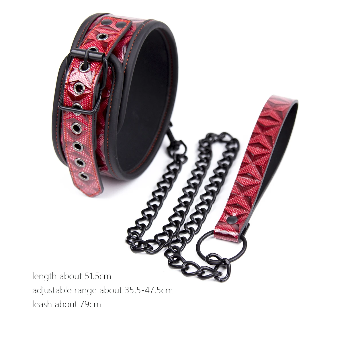 Thierry Crimson/Black Tied Ultimate Bondage Kit,Blindfold, Ball Gag, Collar, Wrist and Ankle Cuffs, Paddle Spanking Sex Toys Thierry Crimson/Black Tied Ultimate Bondage Kit,Blindfold, Ball Gag, Collar, Wrist and Ankle Cuffs, Paddle Spanking Sex Toys