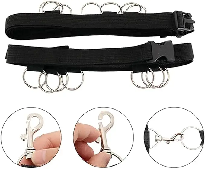 BDSM Bed Restraints Kit Wrist Leg Hand Ankle Cuffs Bondage Position Support Sling Thigh Straps Separating Thighs Plush Sex Toys