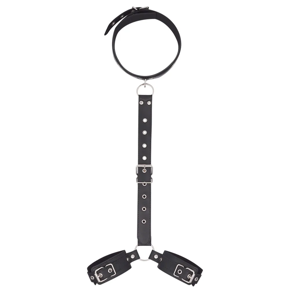 BDSM Bed Restraints Kit Wrist Leg Hand Ankle Cuffs Bondage Position Support Sling Thigh Straps Separating Thighs Plush Sex Toys