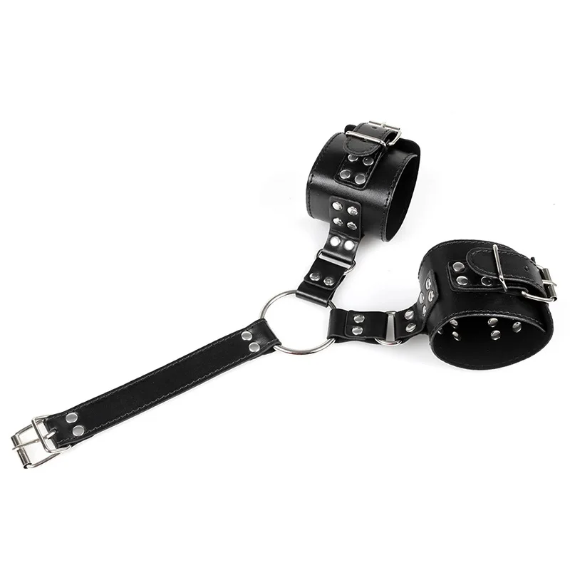 BDSM Bed Restraints Kit Wrist Leg Hand Ankle Cuffs Bondage Position Support Sling Thigh Straps Separating Thighs Plush Sex Toys