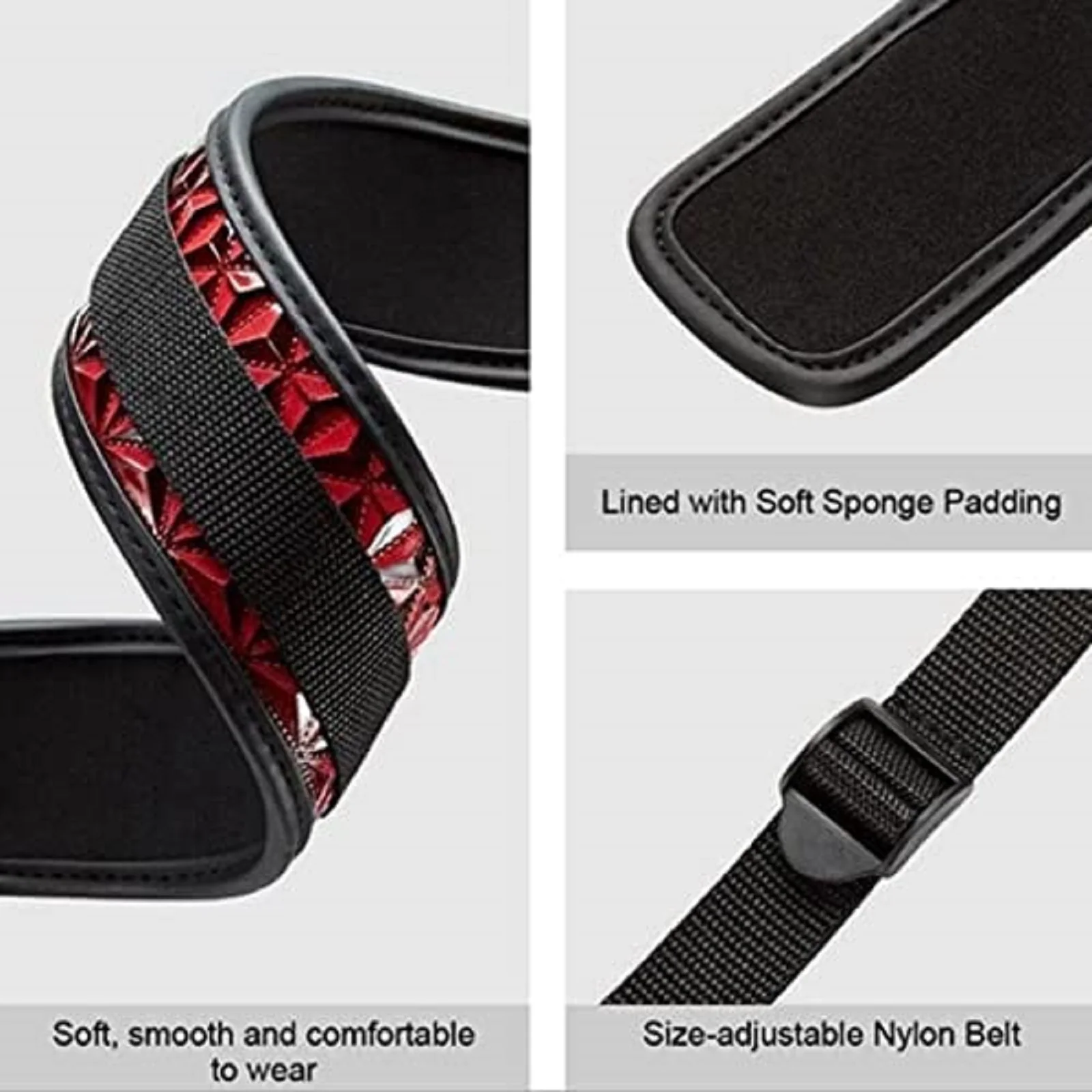 BDSM Bondage Set King Size Bed Restraints Adjustable Straps Sex Ties Handcuff Wrist Ankle Cuff & Blindfold Sex Toys for Couples BDSM Bondage Set King Size Bed Restraints Adjustable Straps Sex Ties Handcuff Wrist Ankle Cuff & Blindfold Sex Toys for Couples