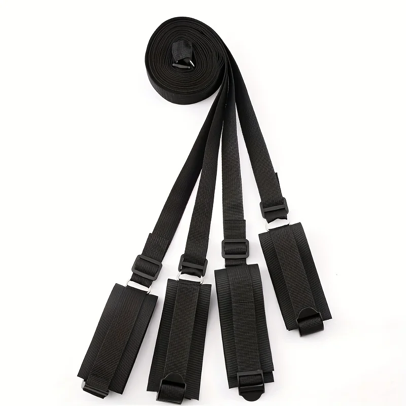BDSM Bed Restraints Kit, Wrist Leg Restraint SystemHand & Ankle Cuff Bed Restraints Sex Bondage Position SupportSling Sex Play BDSM Bed Restraints Kit, Wrist Leg Restraint SystemHand & Ankle Cuff Bed Restraints Sex Bondage Position SupportSling Sex Play
