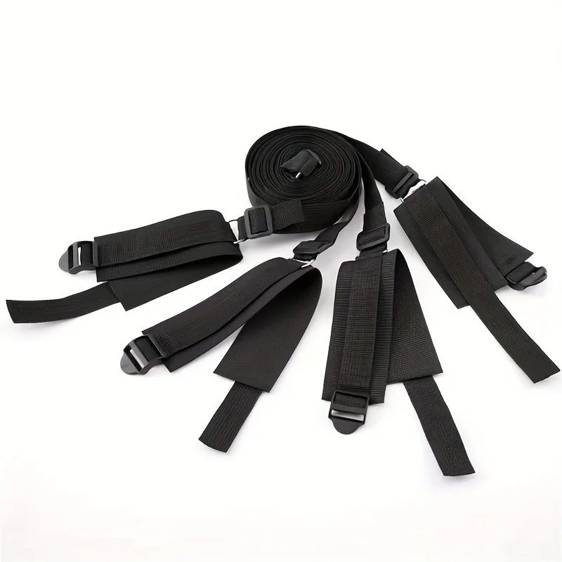 BDSM Bed Restraints Kit, Wrist Leg Restraint SystemHand & Ankle Cuff Bed Restraints Sex Bondage Position SupportSling Sex Play BDSM Bed Restraints Kit, Wrist Leg Restraint SystemHand & Ankle Cuff Bed Restraints Sex Bondage Position SupportSling Sex Play