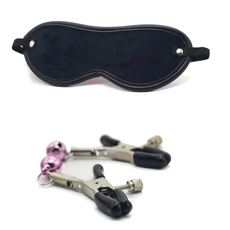 7pcs Bondage Kit Bed Restraints Set Wrist Ankle Cuffs Sexy Eye Mask Mouth Plug Sex Toys For Adult Party Supplies 7pcs Bondage Kit Bed Restraints Set Wrist Ankle Cuffs Sexy Eye Mask Mouth Plug Sex Toys For Adult Party Supplies