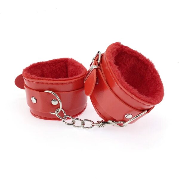 PU Leather Handcuffs Sex Bondage Restraints Wrist Hand Cuffs Product,Adult Game Toys for Women&Men Products Bdsm Fetish